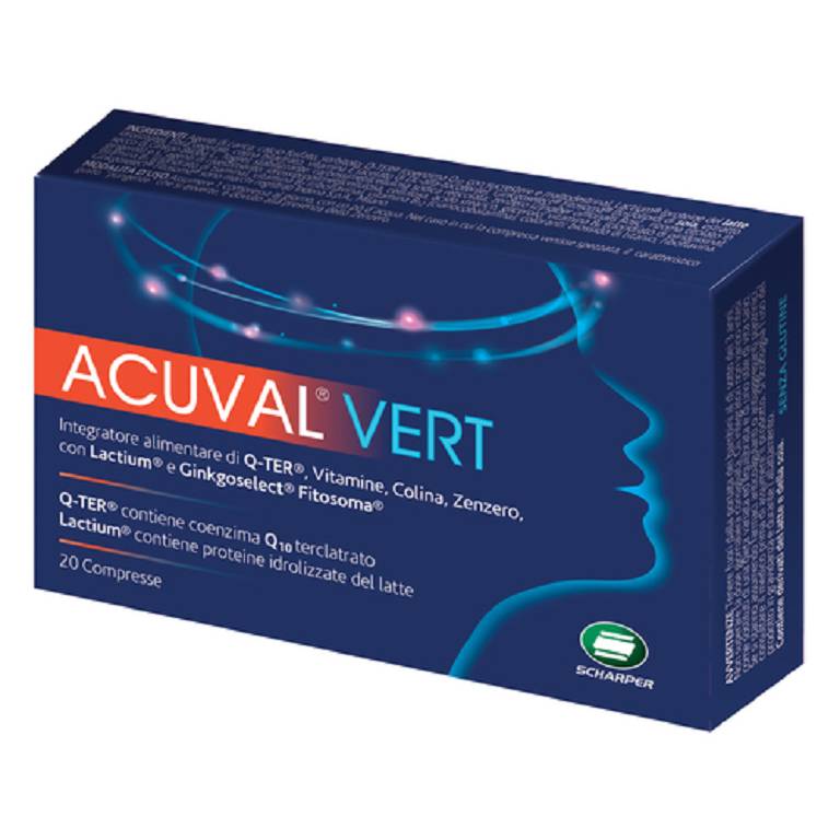 ACUVAL VERT 20CPR 1,2G