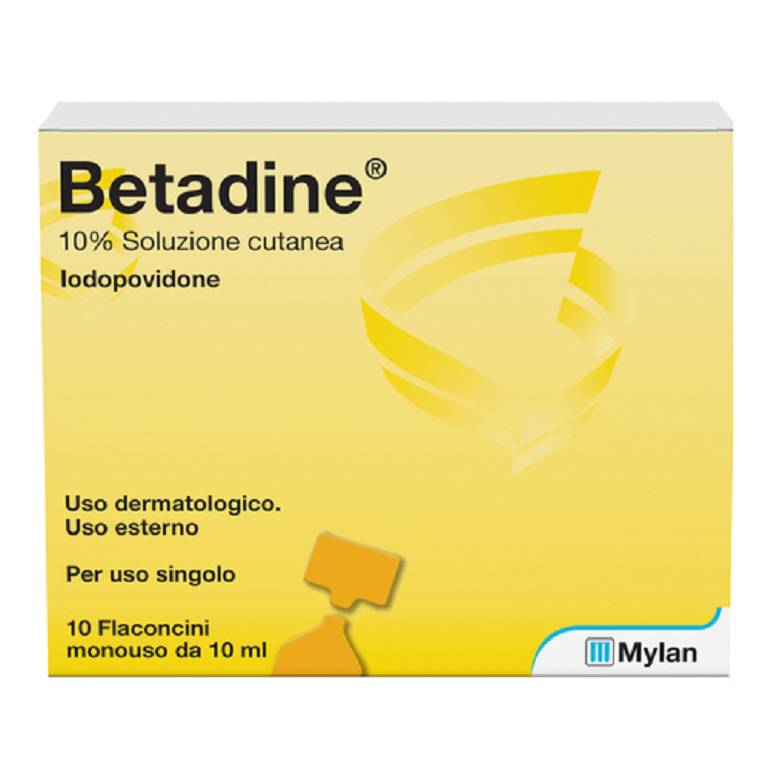 BETADINE*SOL CUT 10FL 10ML 10%