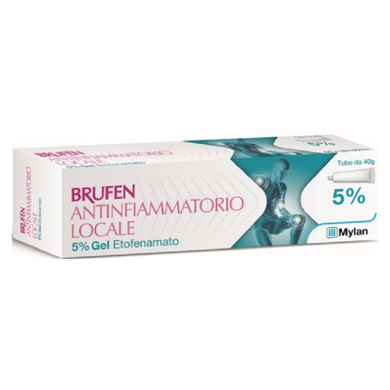 BRUFEN ANTINFIAMMAT*GEL 40G 5%