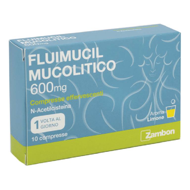 FLUIMUCIL MUCOL*10CPR EFF600MG