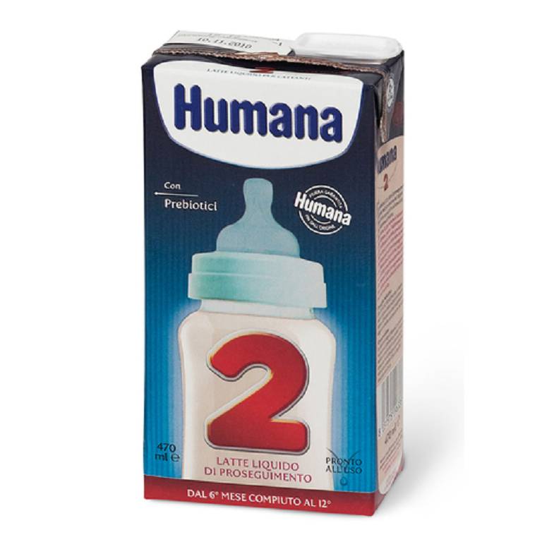 HUMANA 2 GOS 12SLIM 470ML