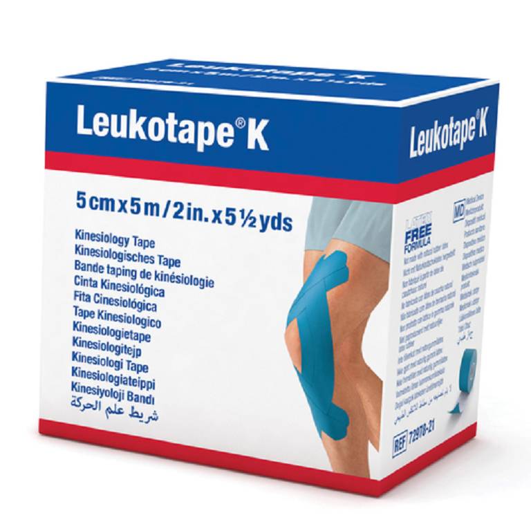 LEUKOTAPE K TAPING 5X500CM BLU