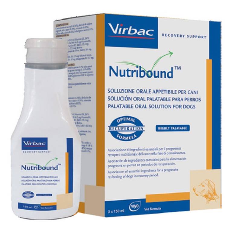 NUTRIBOUND CANI 150ML 3PZ