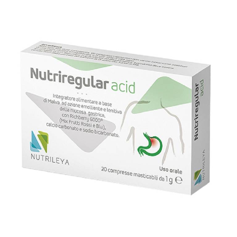 NUTRIREGULAR ACID 20CPR MAST
