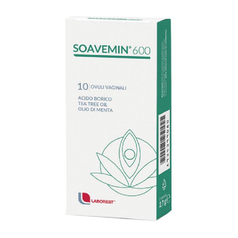 SOAVEMIN 600 10OV VAGINALI