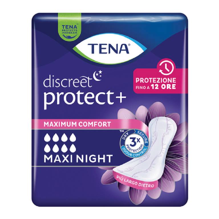 TENA DISCREET MAXI NIGHT 12PZ