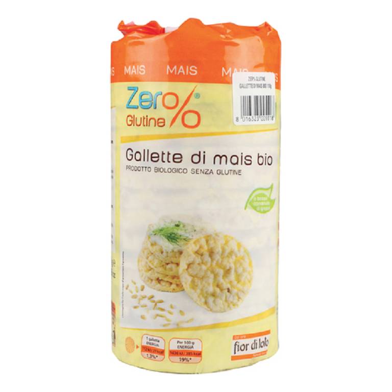 ZER% GLUTINE GALLETTE MAIS BIO